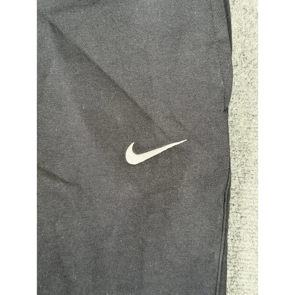 Nike Sportswear Club Fleece Pants Mens Small Black Cotton Jogger Sweatpants 28